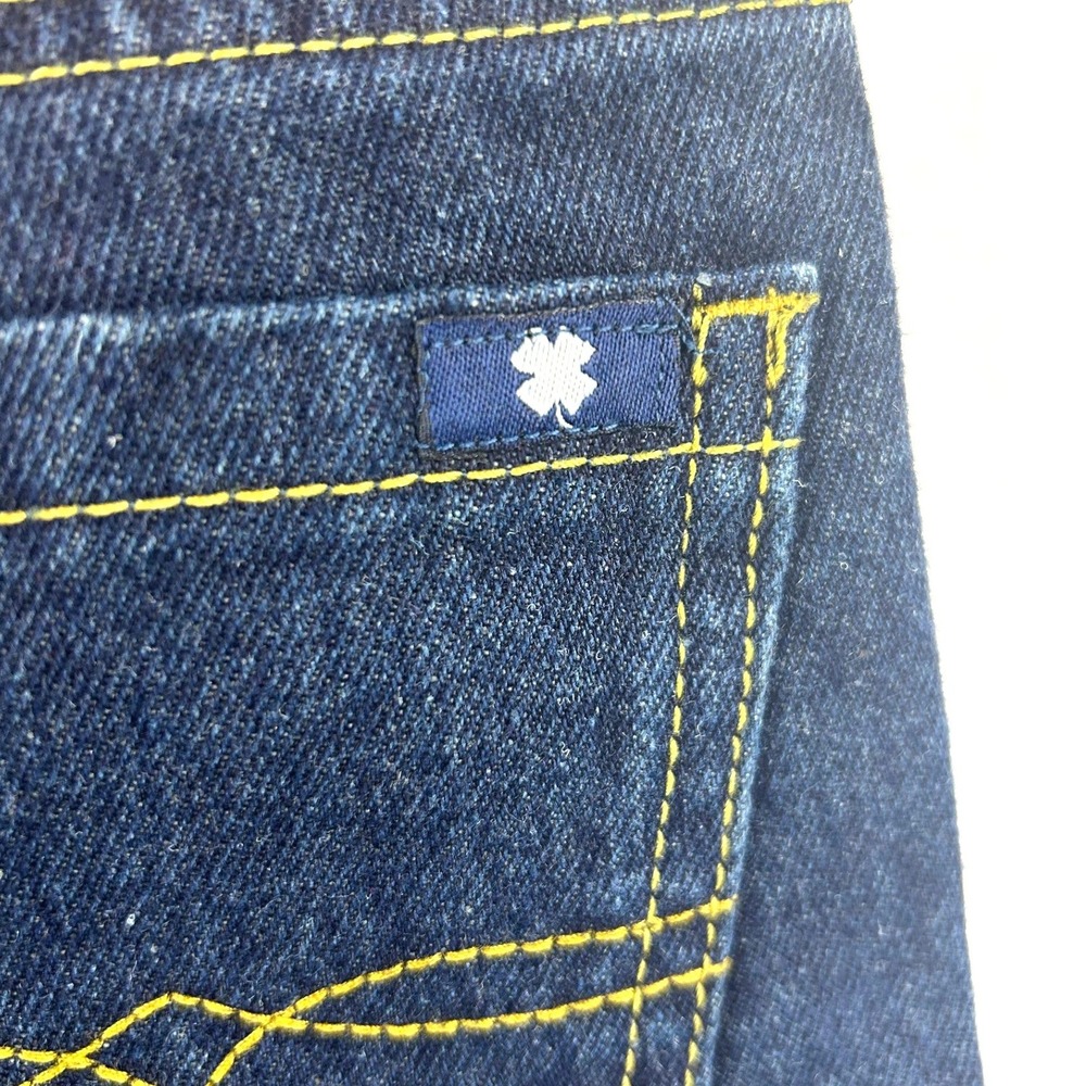 Lucky Brand Toddler Boys Dark Wash Denim Jeans Size 3T Elastic Waist - Picture 4 of 10